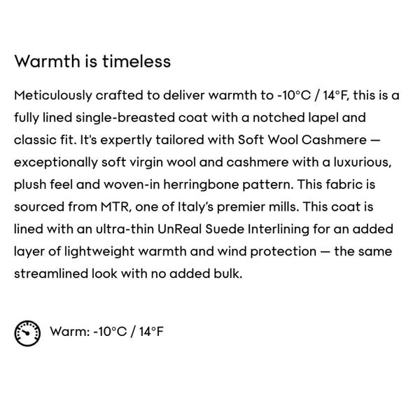 Babaton L The Stedman Coat - Soft Wool Cashmere herringbn grey/white - Picture 14 of 14